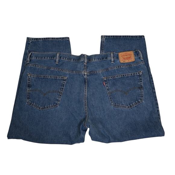 Levi's Men's 48X29 Vintage 550 Relaxed Fit Straight Leg Jean - Picture 5 of 10